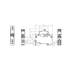 intrerupator de circuit etimat p6 1p+n c25 001900132 intrerupator de circuit etimat p6 1p+n c25 001900132