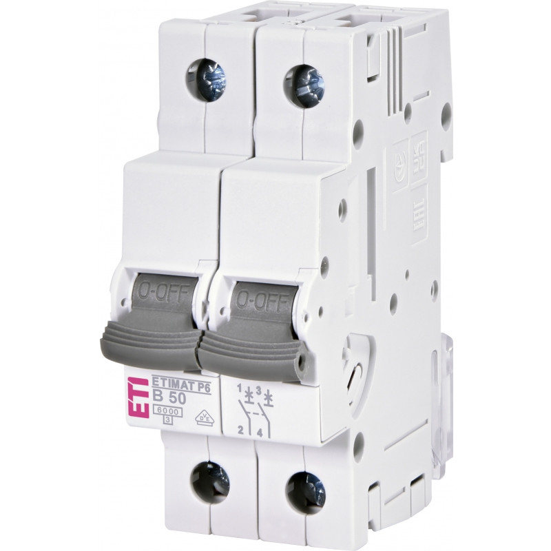 intrerupator de circuit etimat p6 2p b50 001900215
