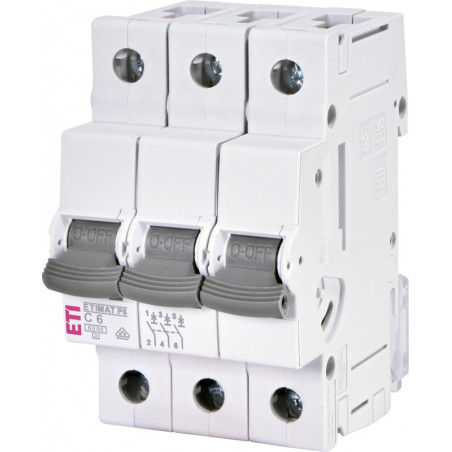 intrerupator de circuit etimat p6 3p c6 001900327