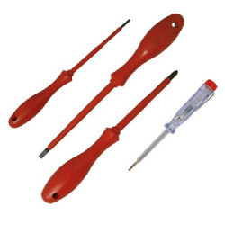 set surubelnite izolate + tester - 4p.