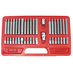 set varfuri canelate/torx cr-va - 40p.