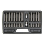 set varfuri hexagonale/canelate/torx cr-va s2 - 40p.