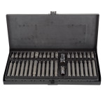 set varfuri hexagonale/canelate/torx cr-va s2 - 40p.