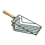 lopatica metalica tip grilaj pentru legume 150x350mm