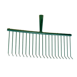 grebla metalica cu dinti subtiri 405x170mm / 20 dinti