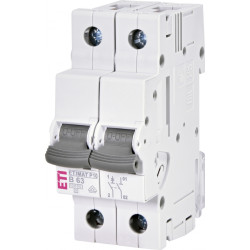 intrerupator de circuit etimat p10 1p+n b63 001901116