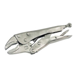 cleste blocare nichelat cu cioc rotunjit 250mm