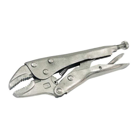 cleste blocare nichelat cu cioc rotunjit 250mm