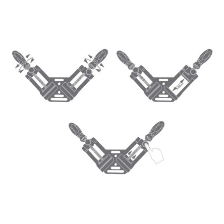 presa unghiulara de colt 68mm