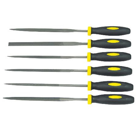 set pile precizie cu maner bimaterial 160mm - 6p.