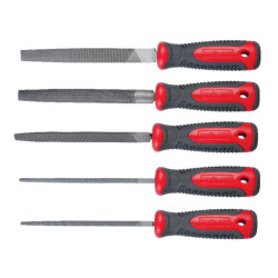 set pile metal cu maner bimaterial 200mm - 5p.