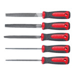 set pile metal cu maner bimaterial 200mm - 5p.