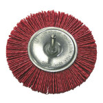 perie slefuire tip circular cu tija 75mm