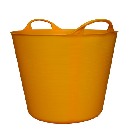 recipient flexibil cu manere - 27l / galben