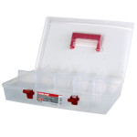 organizator cu maner 85x298x400mm / 6 casete