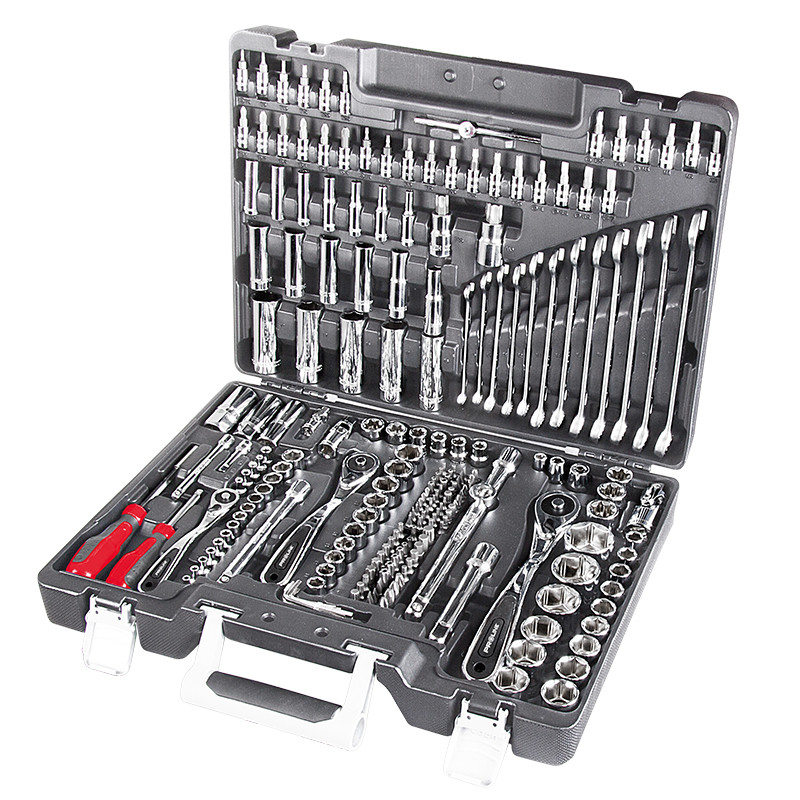 trusa tubulare si chei combinate 3.5-32mm/8-19mm- 217p.