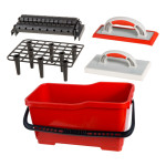 set placare cu galeata/rola/gratar/cauciuc/burete