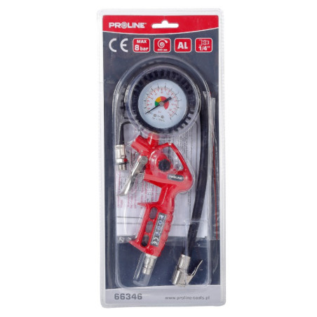 pistol pentru umflat cu manometru