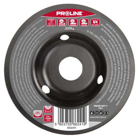 disc raspel depresat / aspru - 125mm