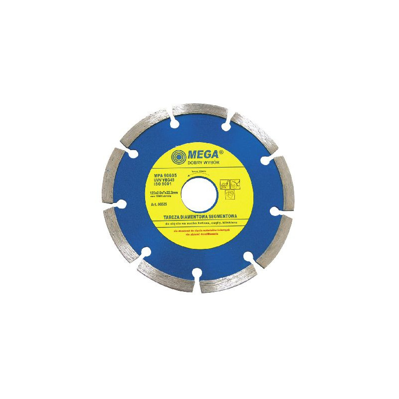 disc diamantat segmentat 115mm