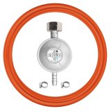 set reductor gaz cu furtun 2m si coliere