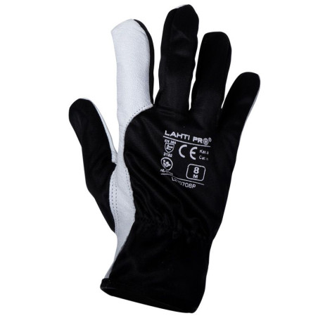 manusa piele ovina cu manseta elastica - 8