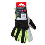 manusa piele ovina cu bumbac flexibila cu manseta - 9