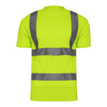 tricou reflectorizant / verde - xl