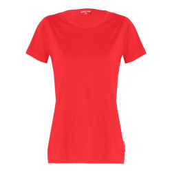 tricou bumbac (dama) / rosu - 2xl