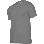 tricou bumbac elastic / gri - xl