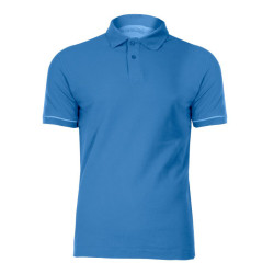 tricou bumbac polo / turcoaz - l
