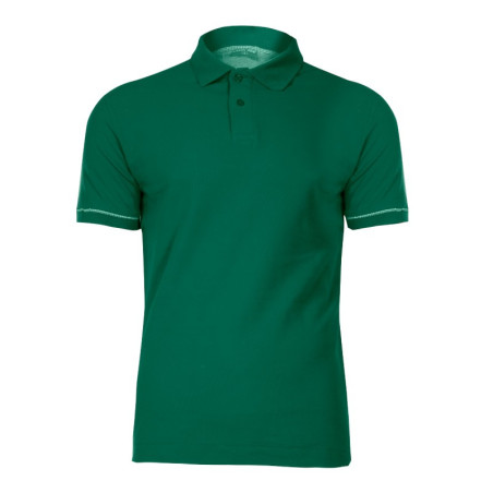 tricou bumbac polo / verde - xl