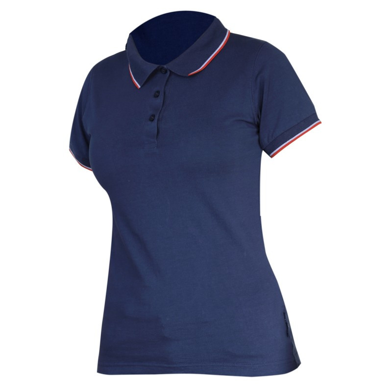 tricou bumbac polo (dama) / albastru - 3xl