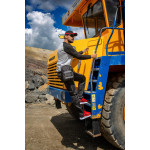 pantalon lucru tip-blugi slim-fit elastic inchisi - 3xl