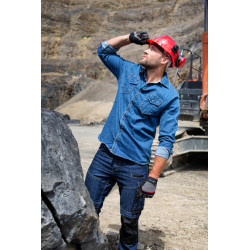 pantalon lucru tip-blugi cu intaritura - m/h-170