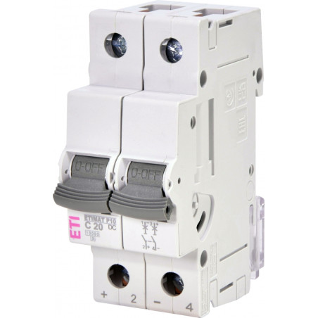 intrerupator de circuit etimat p10-dc 2p c20 001903231