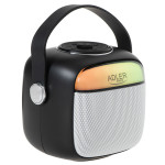 difuzor karaoke cu microfon ad 1199 negru adler