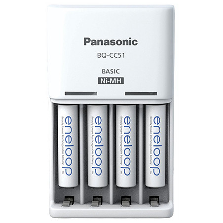 incarcator panasonic 4xaaa 800mah eneloop