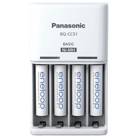 incarcator panasonic 4xaaa 800mah eneloop