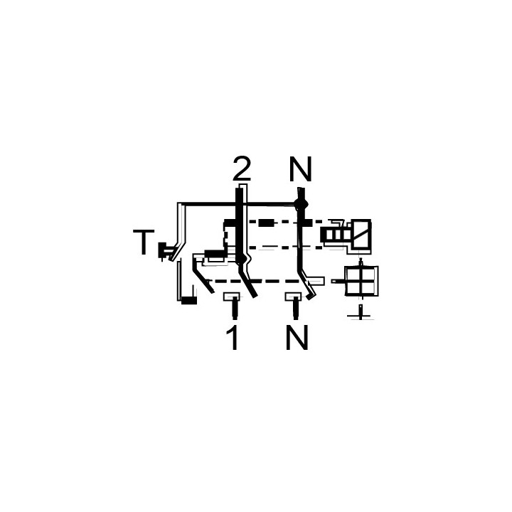diferential rccb efi-p2 a 25/0.5 002061141