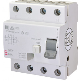 diferential rccb efi-4 a 80/0.03 002062545