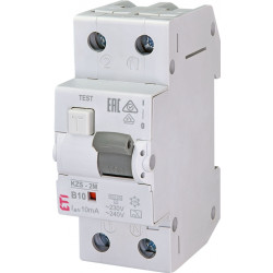 diferential rcbo kzs-2m a b10/0.01 002173212