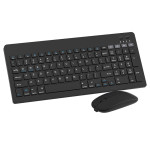 kit tastatura si mouse wireless negru omega
