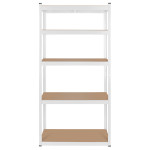 raft metalic 5 polite 750kg mdf 180x90x40 alb rebel raft metalic 5 polite 750kg mdf 180x90x40 alb rebel