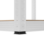 raft metalic 5 polite 750kg mdf 180x90x40 alb rebel raft metalic 5 polite 750kg mdf 180x90x40 alb rebel