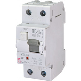 diferential rcbo kzs-2m a b6/0.03 002173201