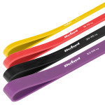 set 4 benzi elastice latex power band 4-32kg rebelactiv set 4 benzi elastice latex power band 4-32kg rebelactiv