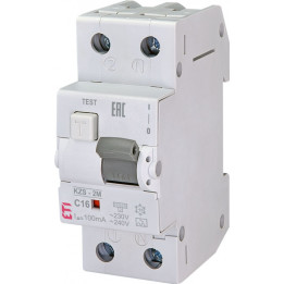 diferential rcbo kzs-2m a c16/0.1 002173724