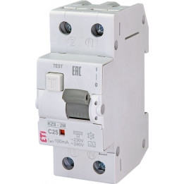 diferential rcbo kzs-2m a c25/0.1 002173726