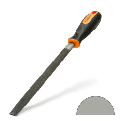 pila de precizie pt. metale - profil semirotund - dantura incrucisata - medium